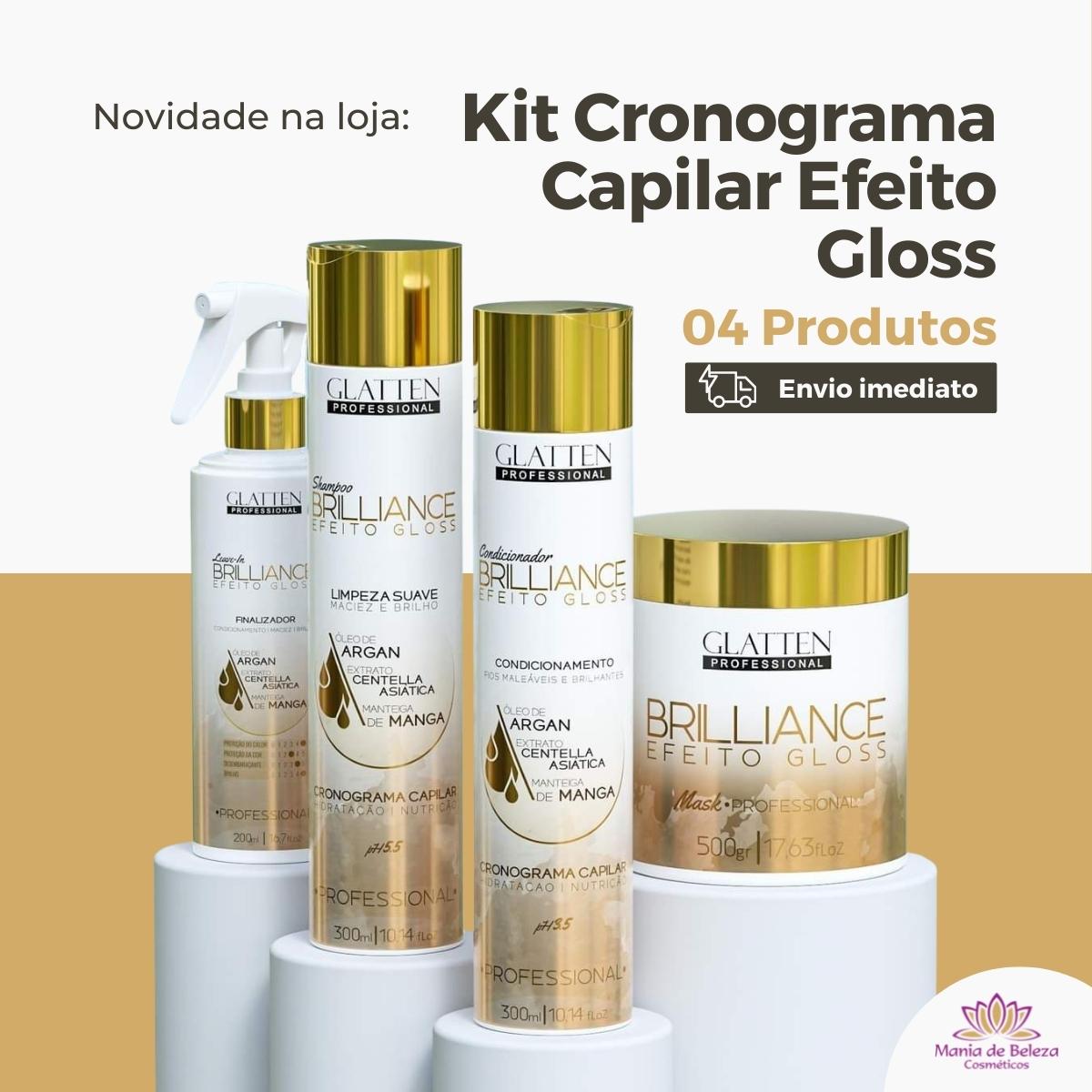 glatten-brilliance-kit-cronograma-capilar-efeito-gloss-completo-4-produtos-Mania-de-Beleza-Cosmeticos-Campinas