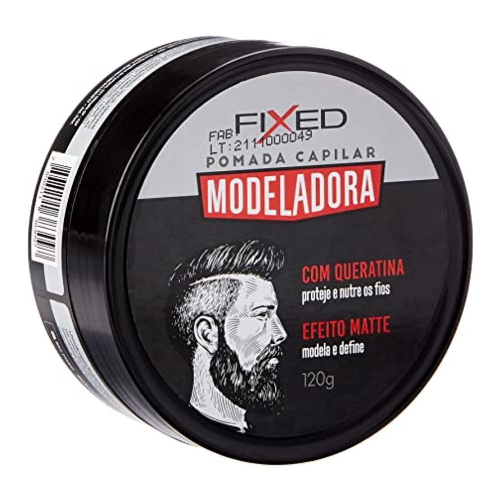 Pomada Modeladora Fixed Efeito Matte 120g